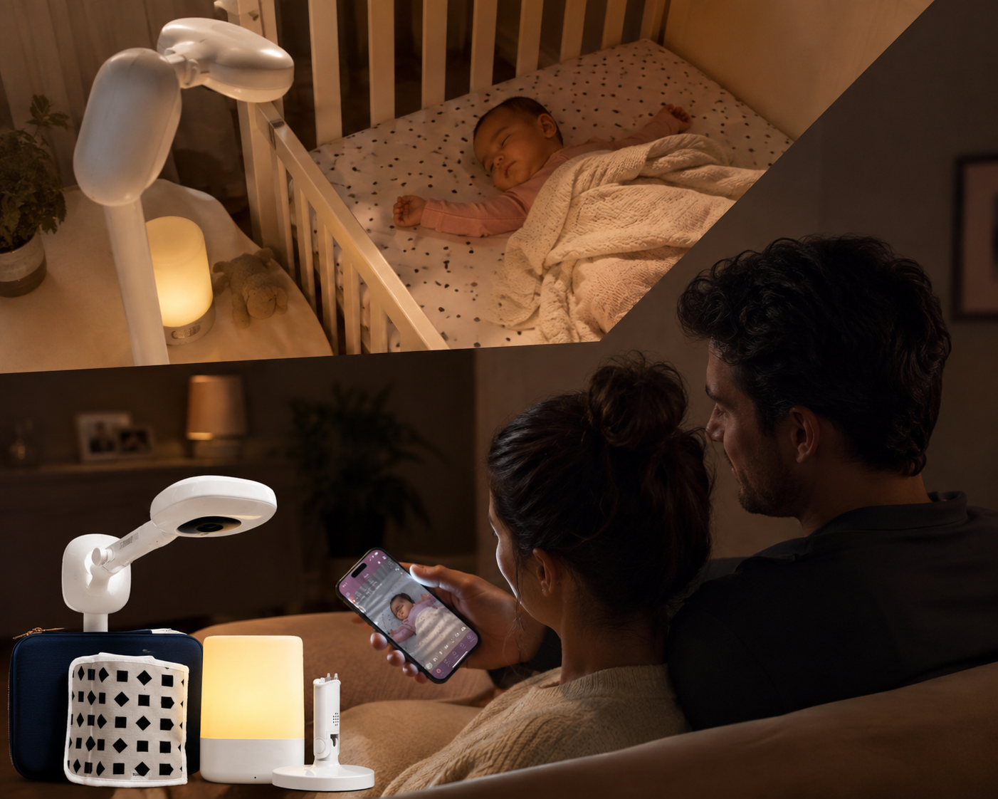Baby monitor lifestyle campaign